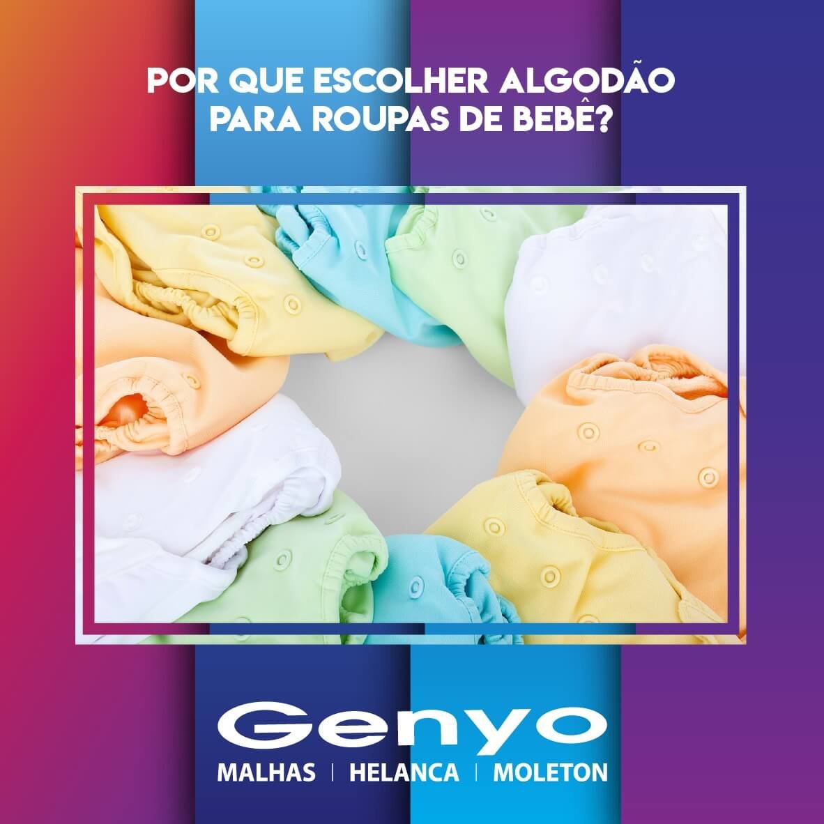 malha de algodão para roupa de bebê