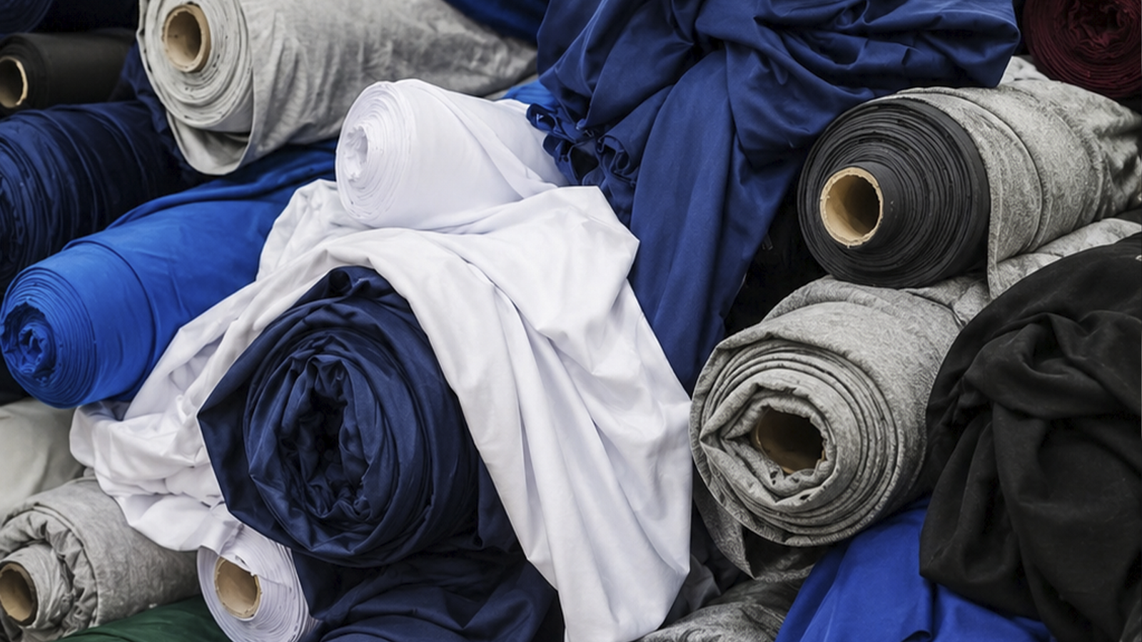 Uniforme escolar branco sobre tecido claro, representando a escolha de tecido para produção de uniforme para volta às aulas.